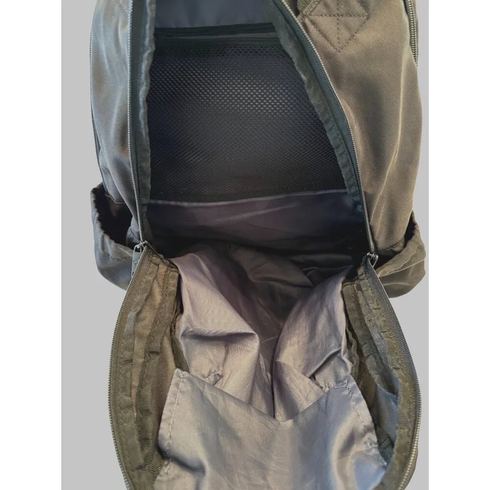 Adidas Defender Black Backpack 4 Ouside Zipper Pockets Water Bottle Pocket
